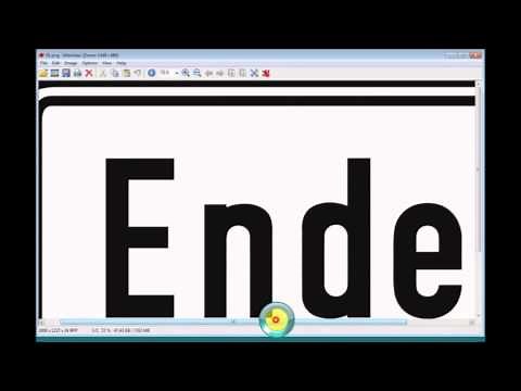 IrfanView: Hintergrund transparent machen