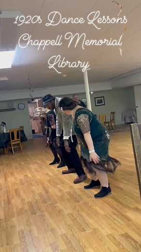 1920s Dance Lessons at the Chappell Memorial Library last Friday! 💃 Thank you for moving with Modern Moves. It was fun not only teaching the dance but also sharing its history. That kind of experience is what makes a Modern Moves Studio lesson unique. ✨ Education. Art. Movement. #Dance #History #Lessons #Studio #Experience | Modern Moves - Fitness and Dance Studio