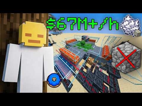 This NEW Bone Meal Farm Can't Break From Cobblestone Chunk Unloading (DonutSMP)