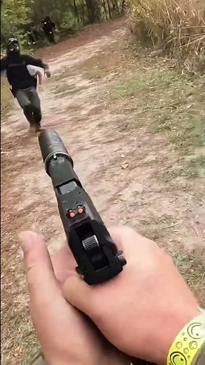 Fighting ZOMBIES with Airsoft Until THIS happens at the end #shorts