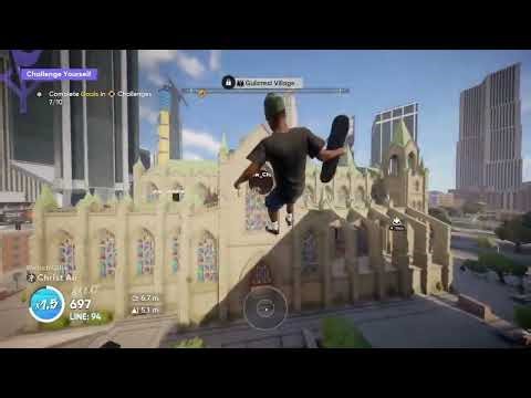 Doing the church jump in skate 4
