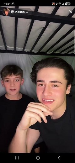 College student briefly tickled by brother