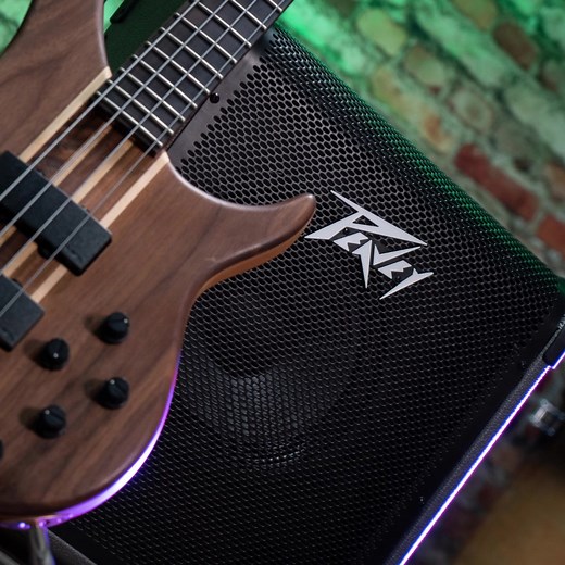 The Peavey MAX 100 bass combo amp delivers huge bass tone with exclusive Peavey designs, including unique psycho-acoustic low-end enhancement that adds bass without demanding anything extra from the speaker--a testament to Peavey's technology-driven reliability. The EQ section includes three-band EQ, a gain boost featuring Peavey's patented TransTube tube emulation circuitry, and switchable presets like Contour, Mid-Shift and Bright. | Peavey Electronics