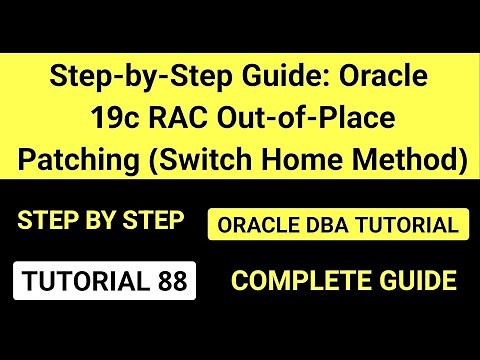 Step-by-Step Guide: Oracle 19c RAC Out-of-Place Patching (Switch Home Method)