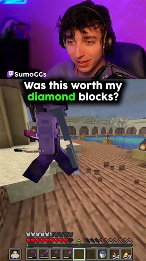 Was this worth my DIAMOND blocks? #shorts