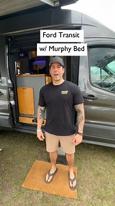 Could You Live in This Van w/ Murphy Bed? | Tiny Home Tours
