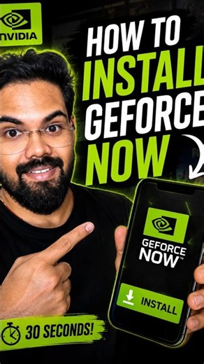How to Install GeForce NOW in 30 Seconds! 🎮⚡#geforce #gaming #viral