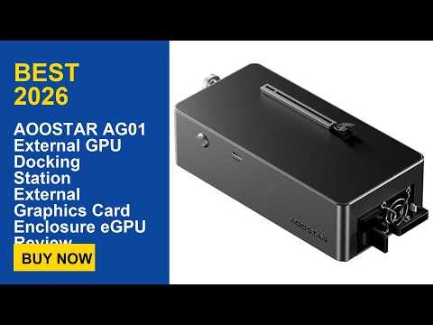 AOOSTAR AG01 External GPU Docking Station External Graphics Card Enclosure eGPU Review