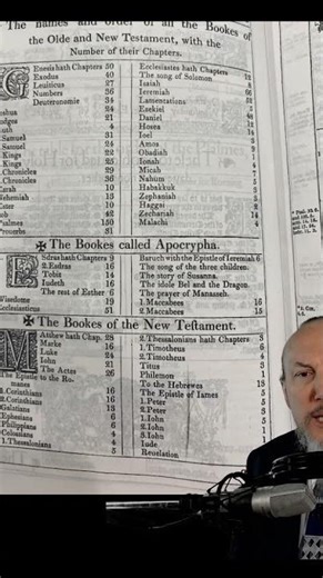 The Original 1611 King James Bible Had 80 Books!
