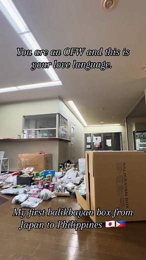 Unboxing My First Balikbayan Box from Japan
