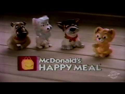 McDonalds Oliver and Company Commercial 1988