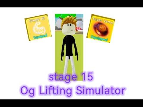 КУПИЛИ 16 И 18 stage в OG Lifting Simulator Roblox Заходите (1 видос)