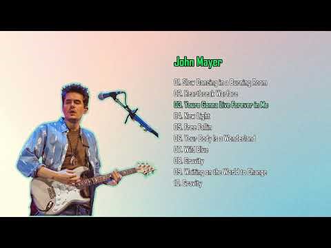 JOHN MAYER Greatest Hits Playlist | Blues Rock & Love Songs