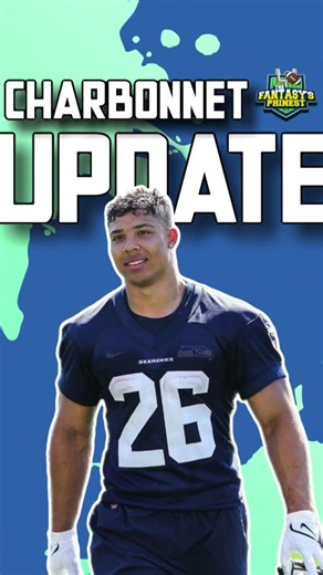 Seahawks RB Zach Charbonnet seen working out