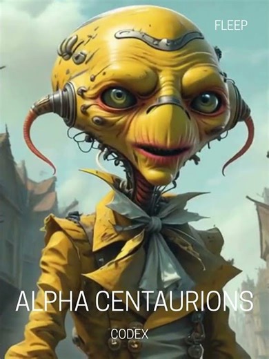 ALPHA CENTAURIONS Codex Interview - FLEEP #alphacentaurions#alieninterview#scificomedy