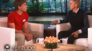 Alex from Target appears on Ellen