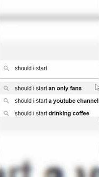 Should I Start an OnlyFans #googlefeud #funny