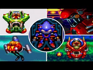 Knuckles' Chaotix - All Bosses