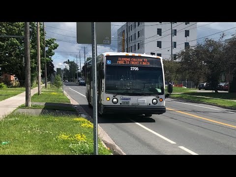 Ride on Peterborough Transit 2705 on route 8 Monaghan