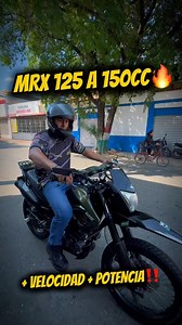 Modificación de MRX 125 a 150cc🔥 potencia velocidad🏁 #racingbike #mecanica #mrx #modification #150 | RACING BIKE