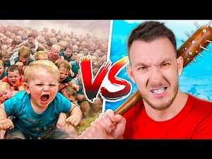 JÁ vs. 1000 BATOLAT! 👶🔥| How Many Dudes?