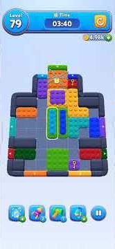 Color Block Jam Level 79 Solution (Easy & 🫣Fast)