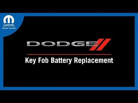 Key Fob Battery Replacement | How To | 2023 Dodge Durango