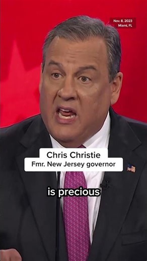 'We're not pro-life for the whole life': Chris Christie on the pro-life movement