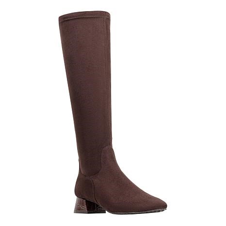 Donald Pliner Regina Stretch Fabric Tall Boot | HSN