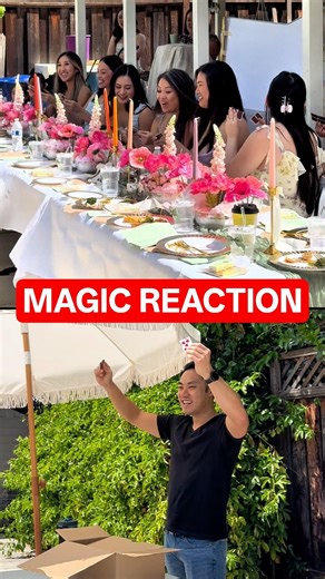 BEST magic reaction! Bridal Shower