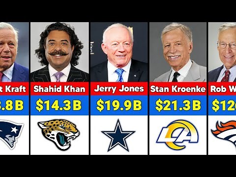 NFL Richest Owners 2025-26: You’ll Be Shocked!!
