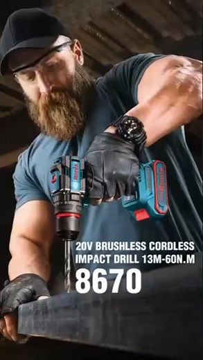 Ronix 8670 Cordless Impact Drill 💥⚡