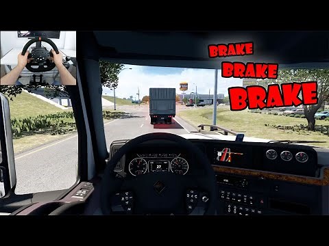 1.47 Update - Automatic Emergency Braking, Road Bumps, ACC | American Truck Simulator