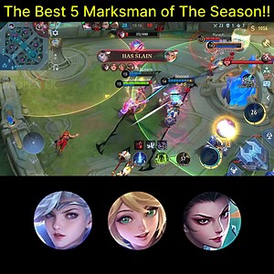 227K views · 1.5K reactions | The Best 5 Marksman of The Season (Episode 15) - Mobile Legends #gameplayproplayer #Marksman #mlbb | Gameplay Proplayer Live | Facebook