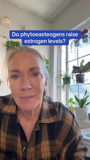Quick truth: phytoestrogens don’t boost your estrogen levels. They only mimic it a bit. So if you’ve bought an OTC “estrogen” supplement, chances are it’s actually just phytoestrogens. Knowing the difference matters. #menopause #perimenopause #hormones #estrogen #women #womenshealth #menopausesupport #phytoestrogens | Connie Marie