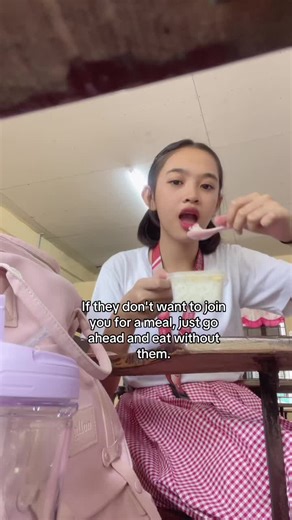 ##alone #school #meal #fyp #Missieeeeee