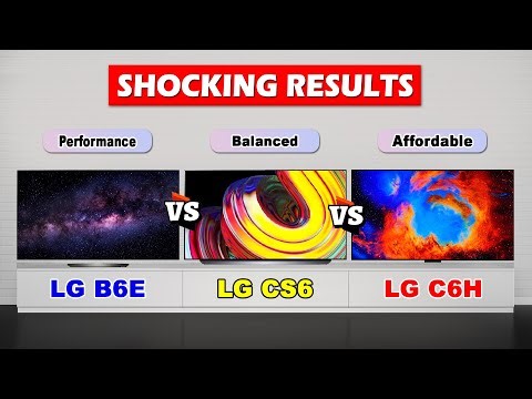 LG B6E vs. LG CS6 vs. LG C6H 2026 OLED Tv Lineup Specs, Price, Performance Comparison & Review