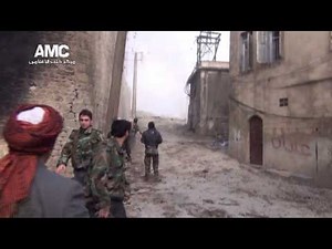 ثوار حلب يطهرون محيط ثكنة هنانو 4-12-2012