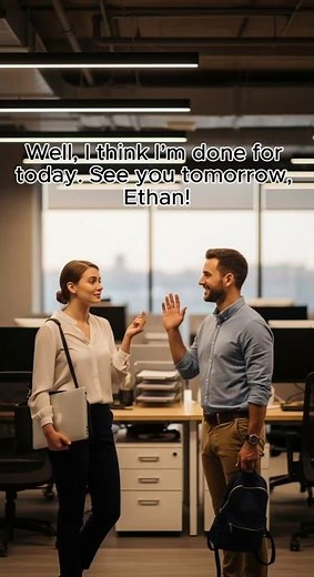 16/16 Saying Goodbye at the End of the Day | Simple English Conversations for Beginners #english