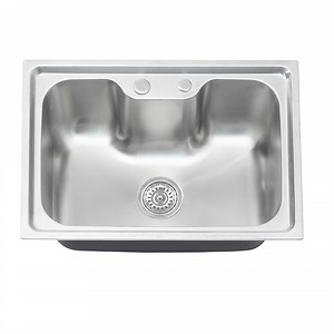 [Hot Item] Multi-Function Commercial Single Bowl Kitchen Sink Pressed Farmhouse Stainless Steel Kitchen Sinks