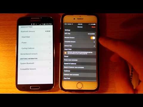 Connect a heart rate monitor to your smartphone