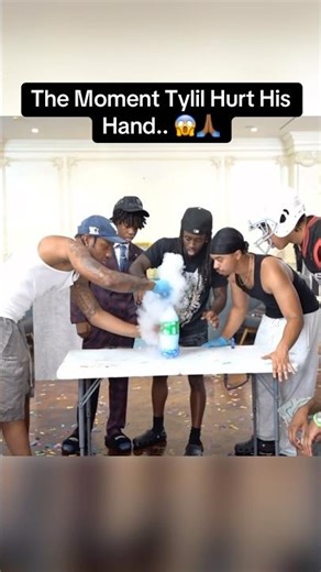 How the disaster started #tylil #accident #hand #explosion #injury #hospital #kaicenat #mafiathon3