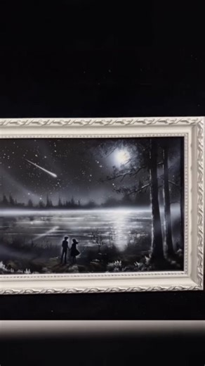 painting_artist on Instagram: "“Under the Falling Stars — A Love Story in Art ✨🎨💫. .. . . . . . . . . #art #artistsoninstagram #artwork #paintingvideo #speedpainting aestheticart artreels sketchart drawingreels artdaily artlovers creativeart nightpainting moonlightart starrystory skyart aestheticvibes beautifulart nightaesthetic sceneryart romanticart galaxyart reels reelsindia reelsinstagram viralreels trendingreels fyp explorepage instagood viralvideo"