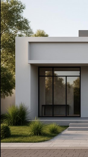 Stunning 3D Front View Home Design Visualization