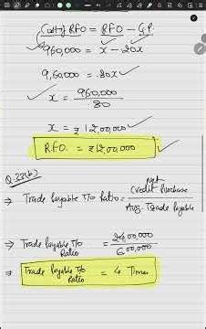 class 12 cbse accounts solution(24/02/2026) solution of accounting ratio