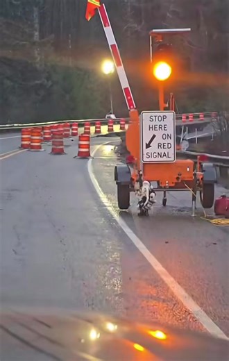 OR-6 at MP 35 is not much of a delay. They have up a stop light like they do on Sand Lake rd in Pacific City. #tripcheck #Oregon #oregoncoast #landslide #storm #fblifestyle | Oregon Coast Explored