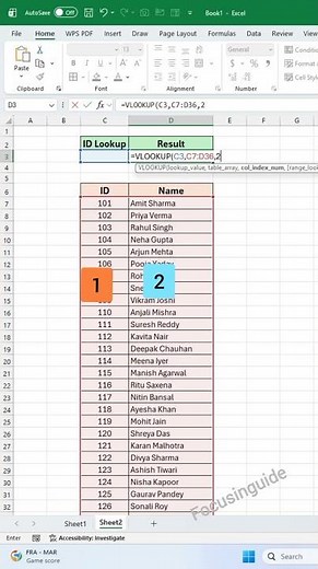 How To Use VLOOKUP In 30 Seconds‼️ Ultimate Hack ⚡️