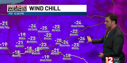FIRST ALERT: Dangerous wind chills and heavy snow threat this weekend
