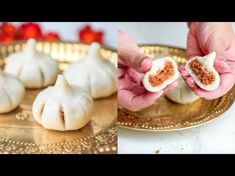 Modak Recipe - no mould, no folding - Easy Ukadiche Modak Recipe