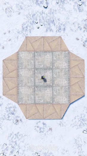 Most simple 3x3 clan base design in #rust #rustbase (full build up) #rustgame #rusttok #Gaming